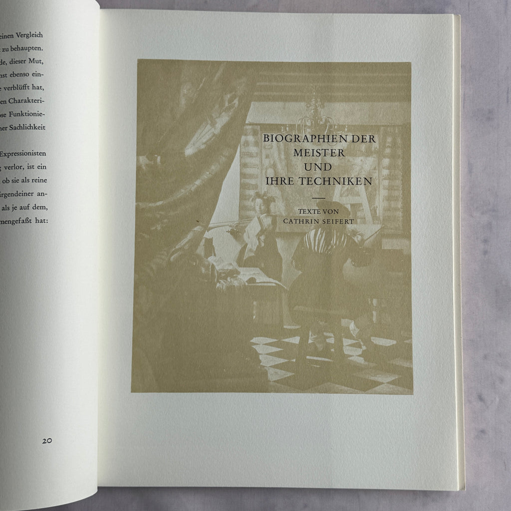 Biographies of the masters section page