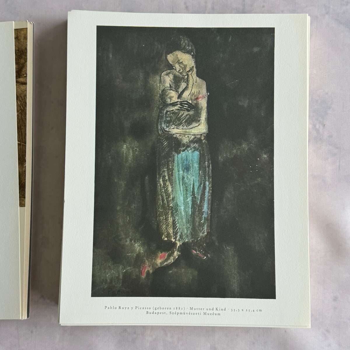 Picasso Mother and Child plate