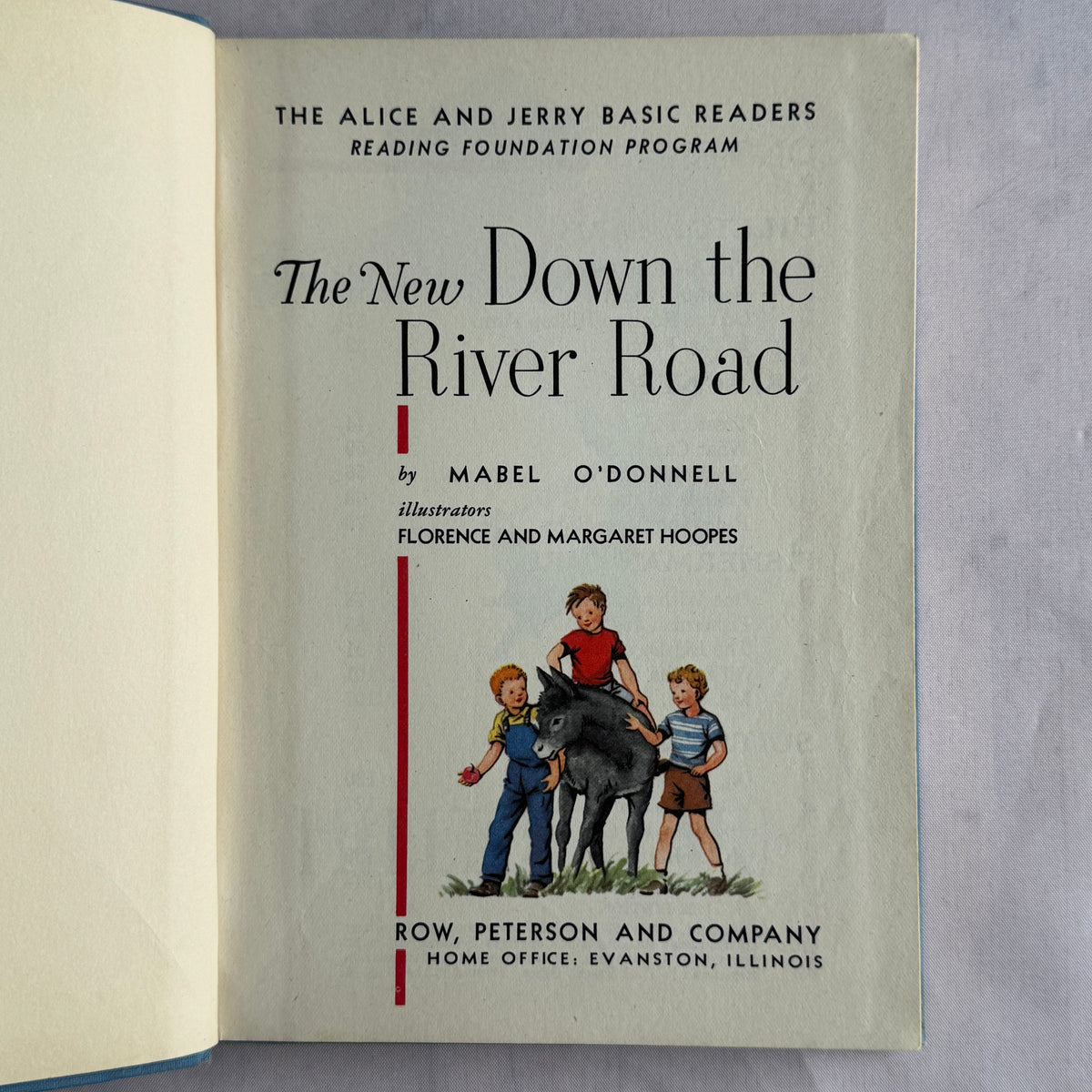 Title page, Mabel O'Donnell, Row Peterson and Company
