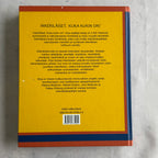 Back cover with book description and scuff on left side