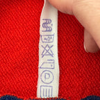 Marat Soviet Sweatshirt Cotton Retro Colorblock Crewneck