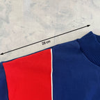 Marat Soviet Sweatshirt Cotton Retro Colorblock Crewneck