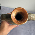 intage Egyptian Amphora Vase – Mid Century Ceramic Sculptural Decor (39 cm)