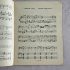 EESTI Riho Päts Ten Estonian Folk Songs | Vintage Soviet Estonia Bilingual Sheet Music Booklet