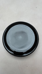 Vintage Silja Line Black Glass Advertising Ashtray
