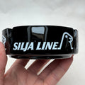Vintage Silja Line Black Glass Advertising Ashtray