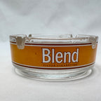 Vintage Blend Cigarettes Glass Ashtray | Tobacco Advertising Collectible