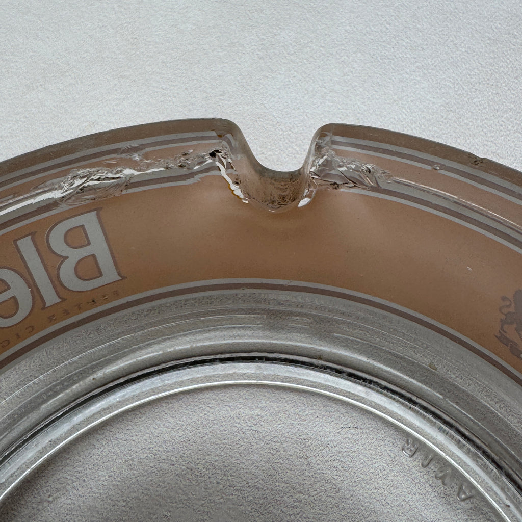 Vintage Blend Cigarettes Glass Ashtray | Tobacco Advertising Collectible