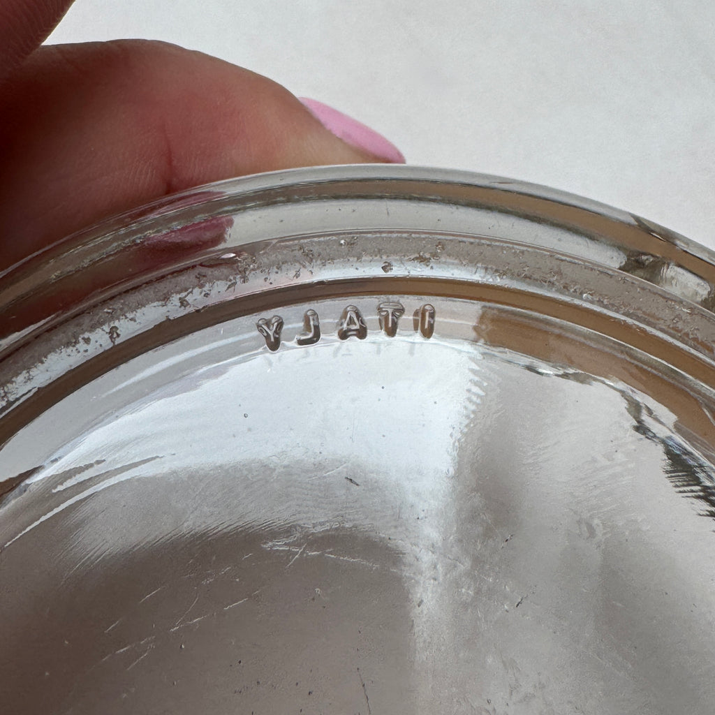 Vintage Blend Cigarettes Glass Ashtray | Tobacco Advertising Collectible