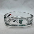 Vintage Marlboro O'Leary's Sports Bar Glass Advertising Ashtray
