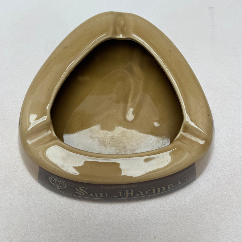 Vintage San Marino Liquor Advertising Ceramic Ashtray – Tilus Amaro al Tartufo