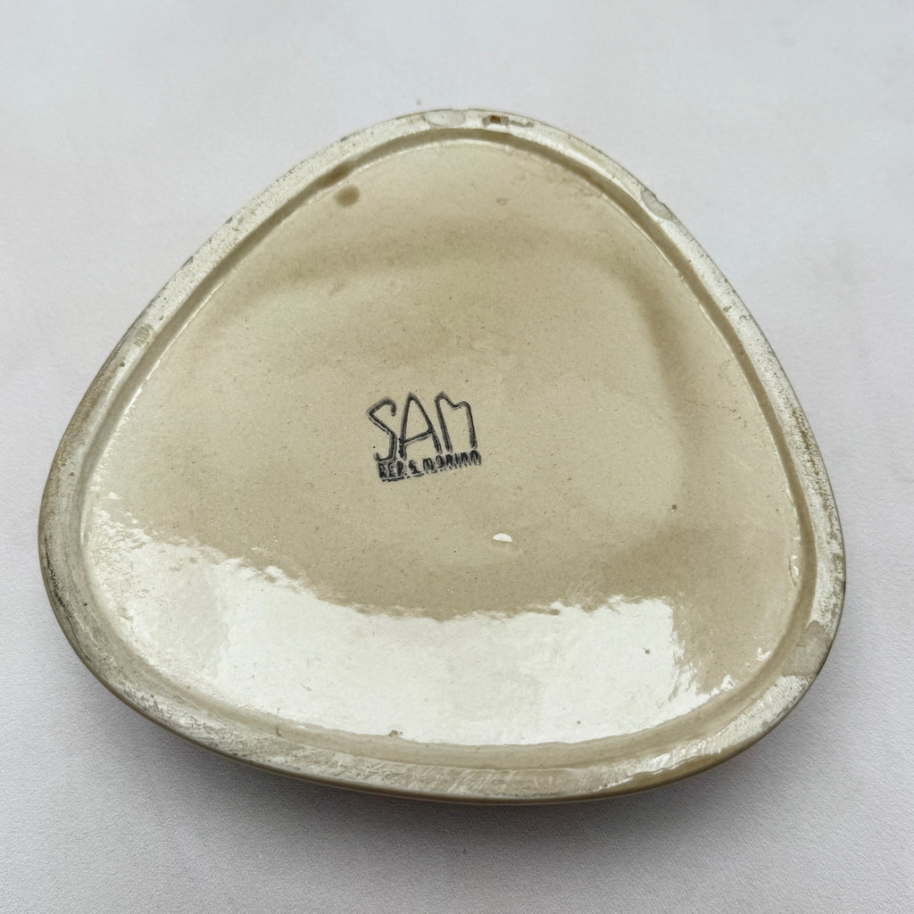 Vintage San Marino Liquor Advertising Ceramic Ashtray – Tilus Amaro al Tartufo