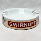 Vintage Smirnoff Vodka Advertising Ceramic Ashtray – Made in Britain
