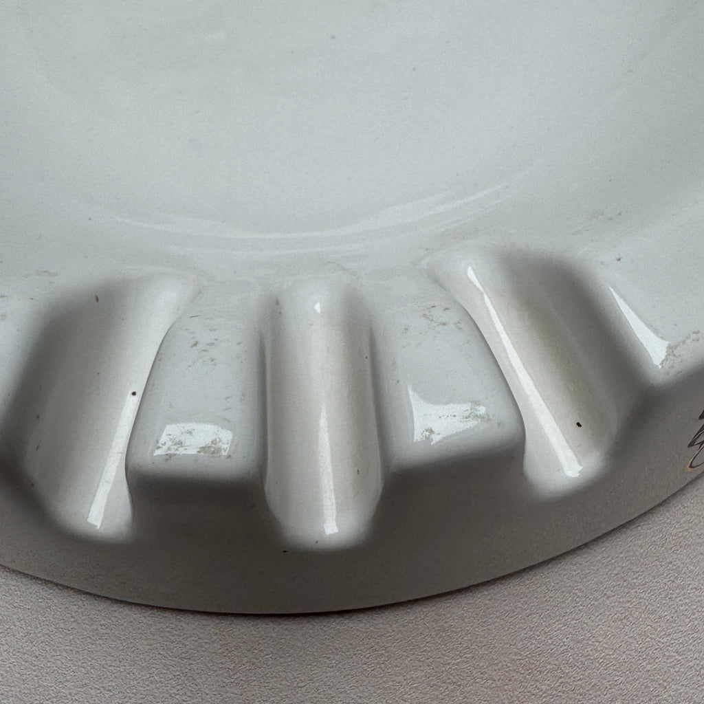 Vintage Smirnoff Vodka Advertising Ceramic Ashtray – Made in Britain