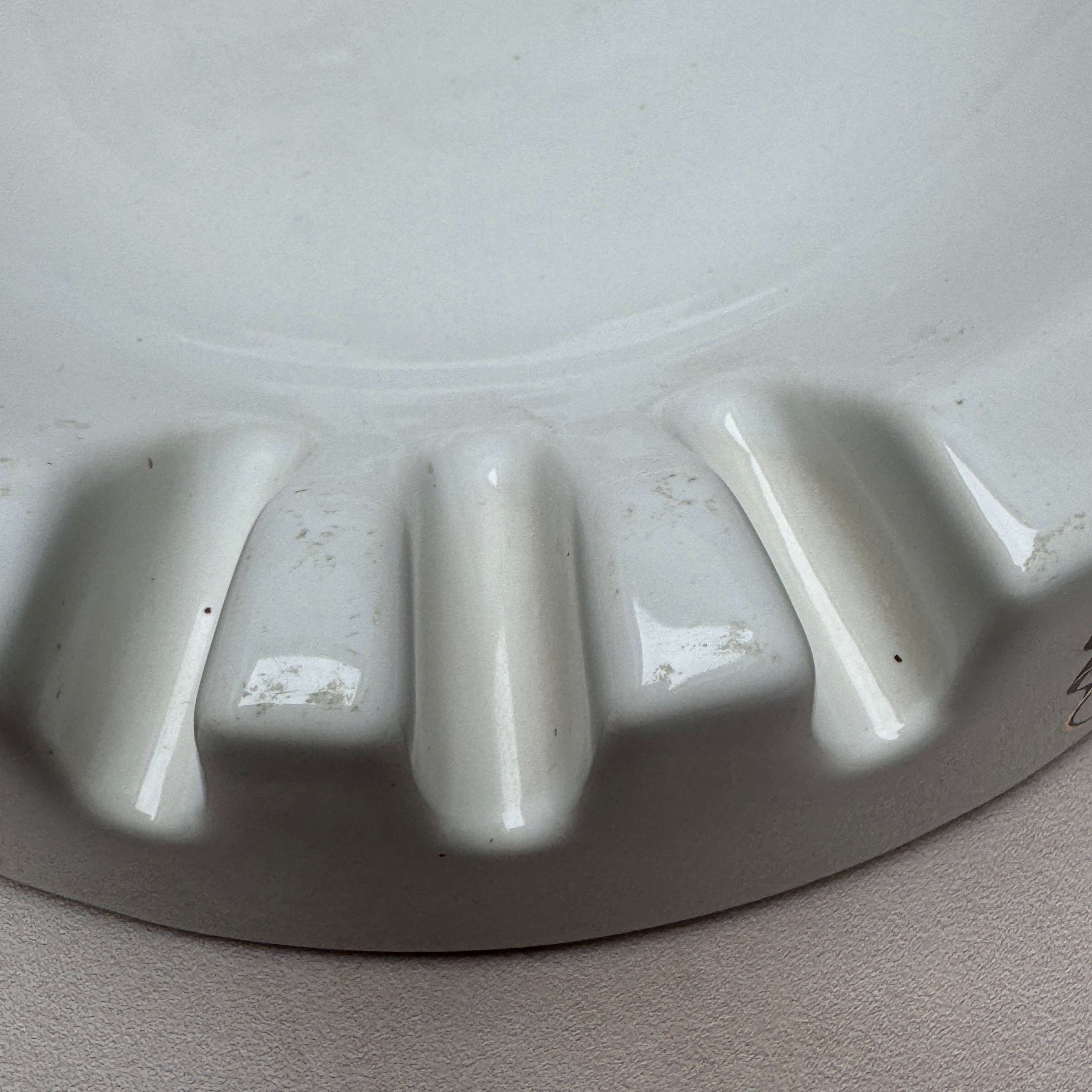 Vintage Smirnoff Vodka Advertising Ceramic Ashtray – Made in Britain
