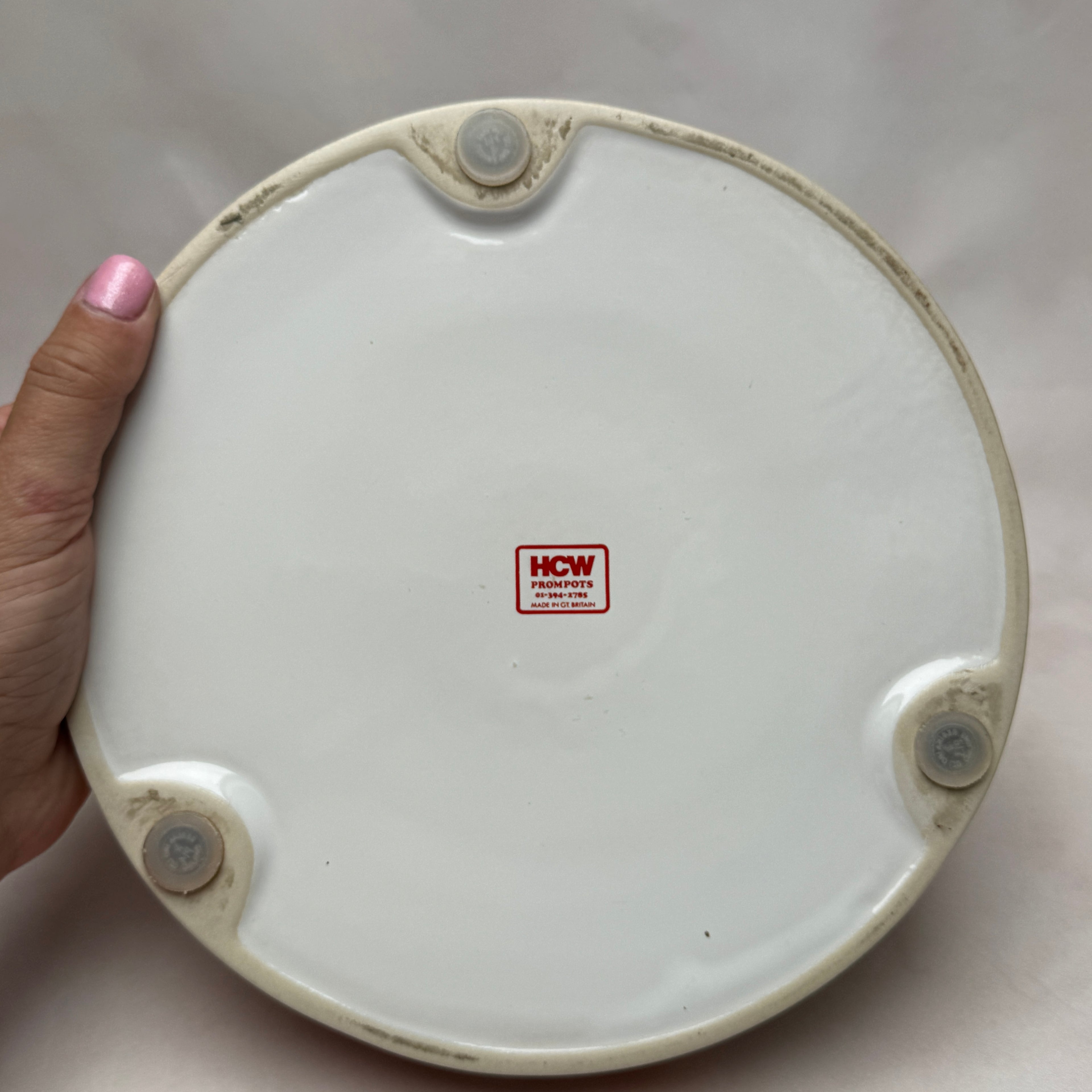 Vintage Smirnoff Vodka Advertising Ceramic Ashtray – Made in Britain