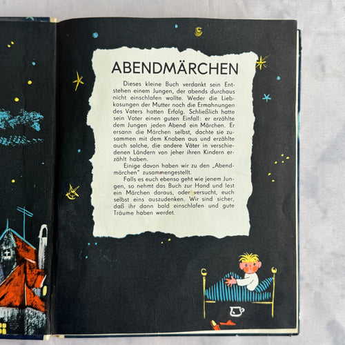 Abendmärchen (1971) – German Fairy Tale Book by Juhan Saar