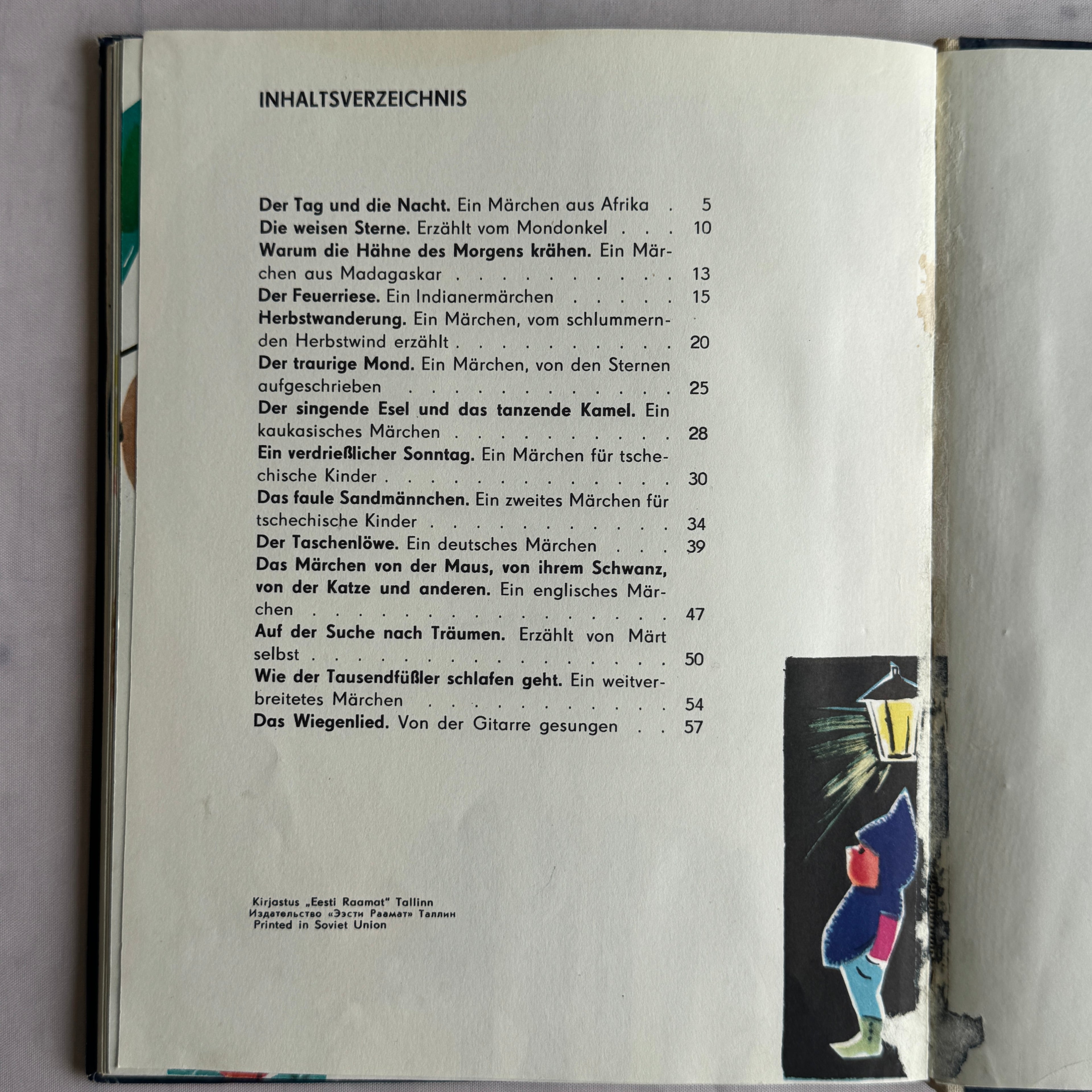 Abendmärchen (1971) – German Fairy Tale Book by Juhan Saar