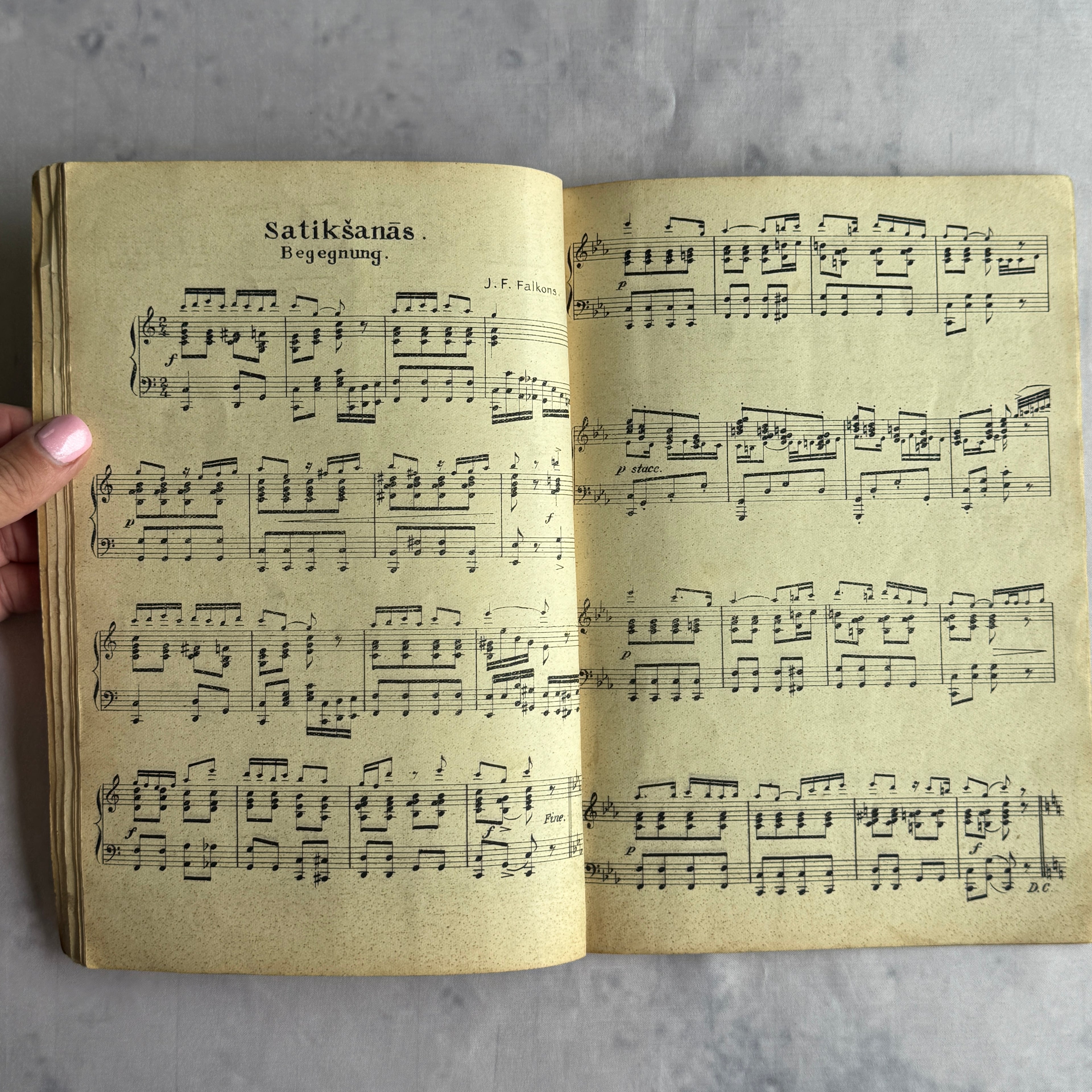 Mūzikas Almanachs No. 25 – Vintage Latvian Sheet Music Book | Riga, Kazanova