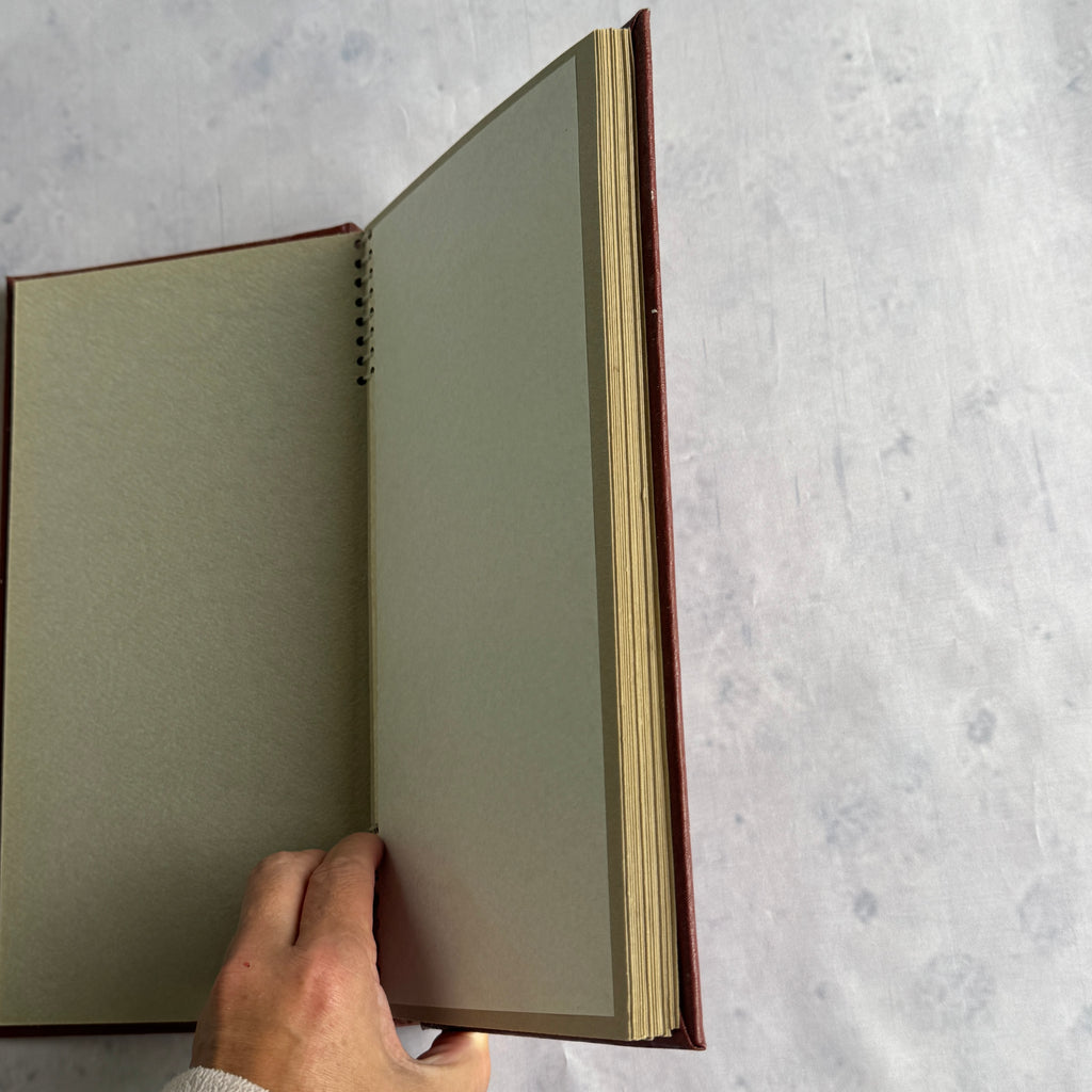 Soviet Photo Album by Latvijas Papīrs – Embossed Cover with Protective Interleaving Sheets