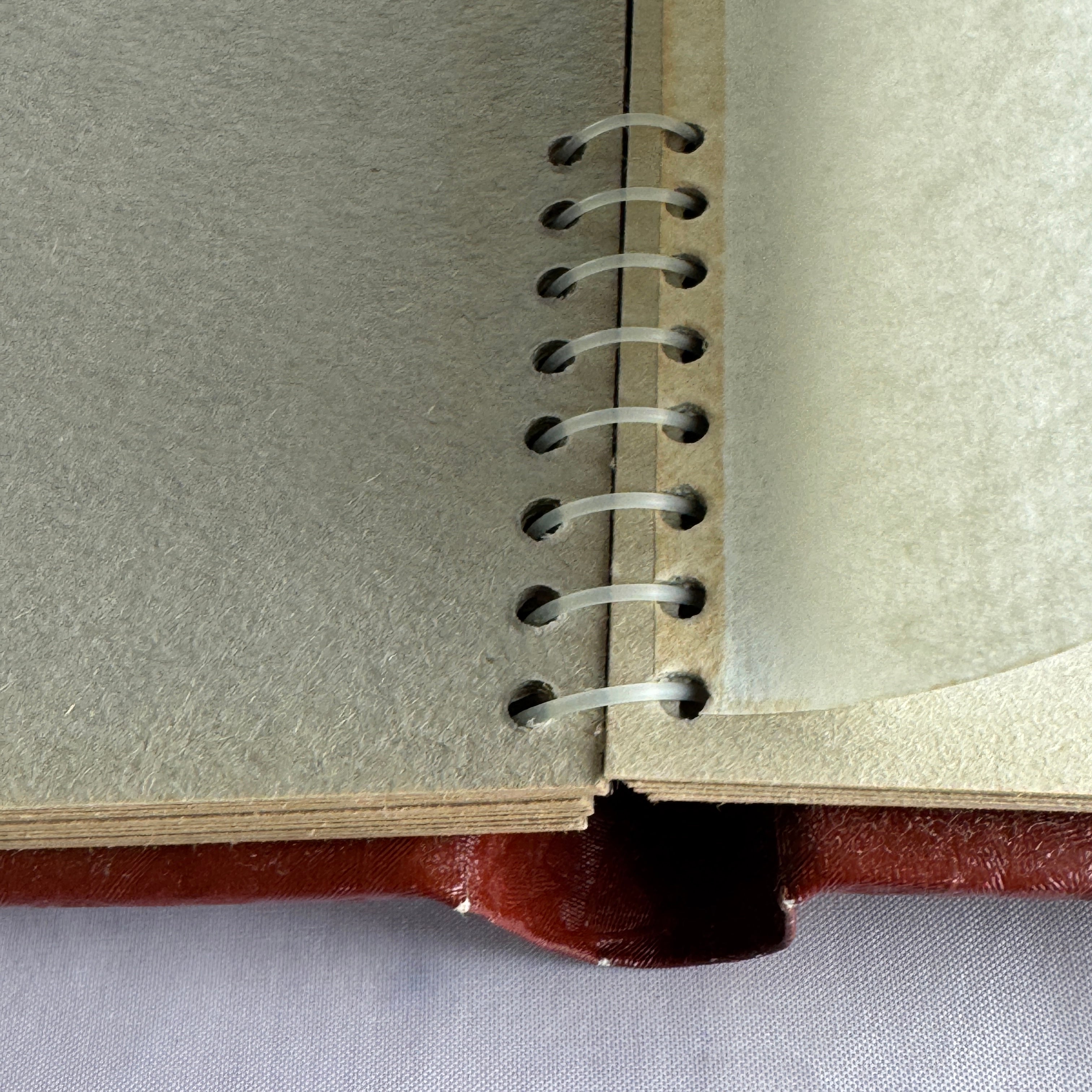 Soviet Photo Album by Latvijas Papīrs – Embossed Cover with Protective Interleaving Sheets