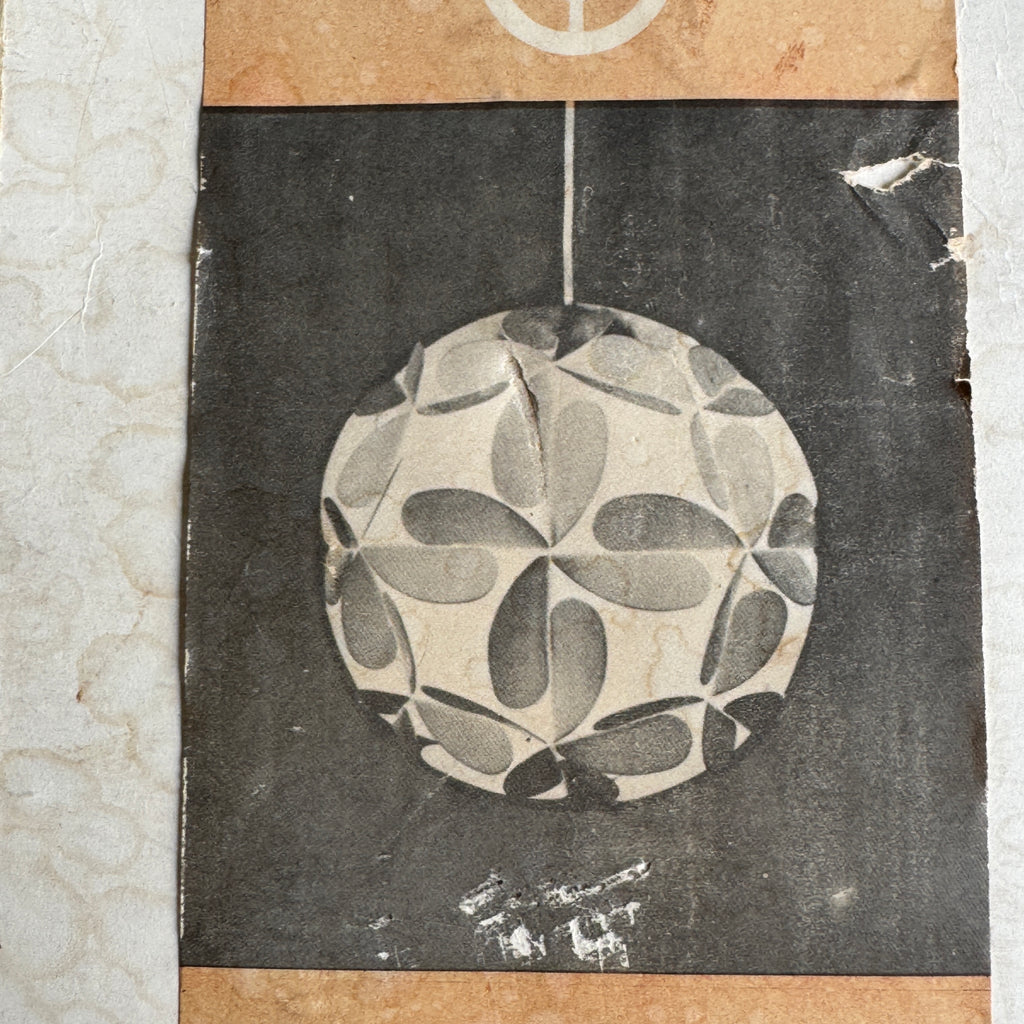Space Age Pendant Ceiling Light in Original Box – NOS Eastern European Design