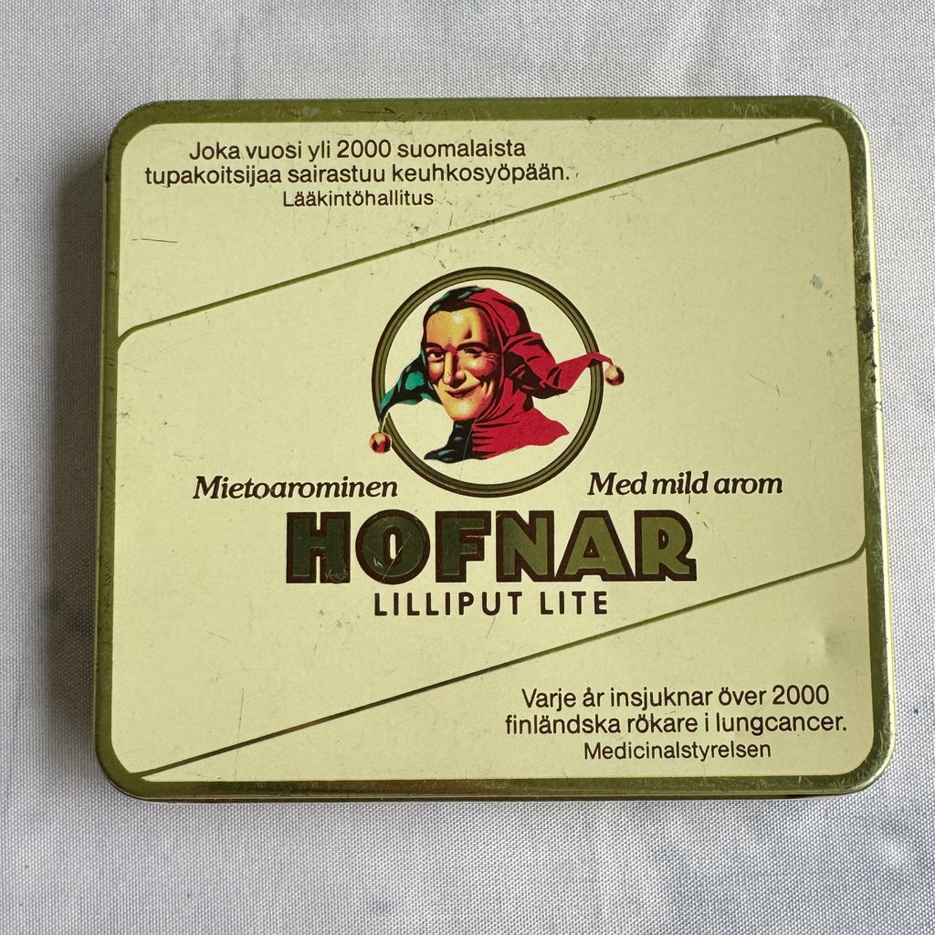 Vintage HOFNAR Lilliput Lite Cigarette Tin Box – Finland Oy Rettig