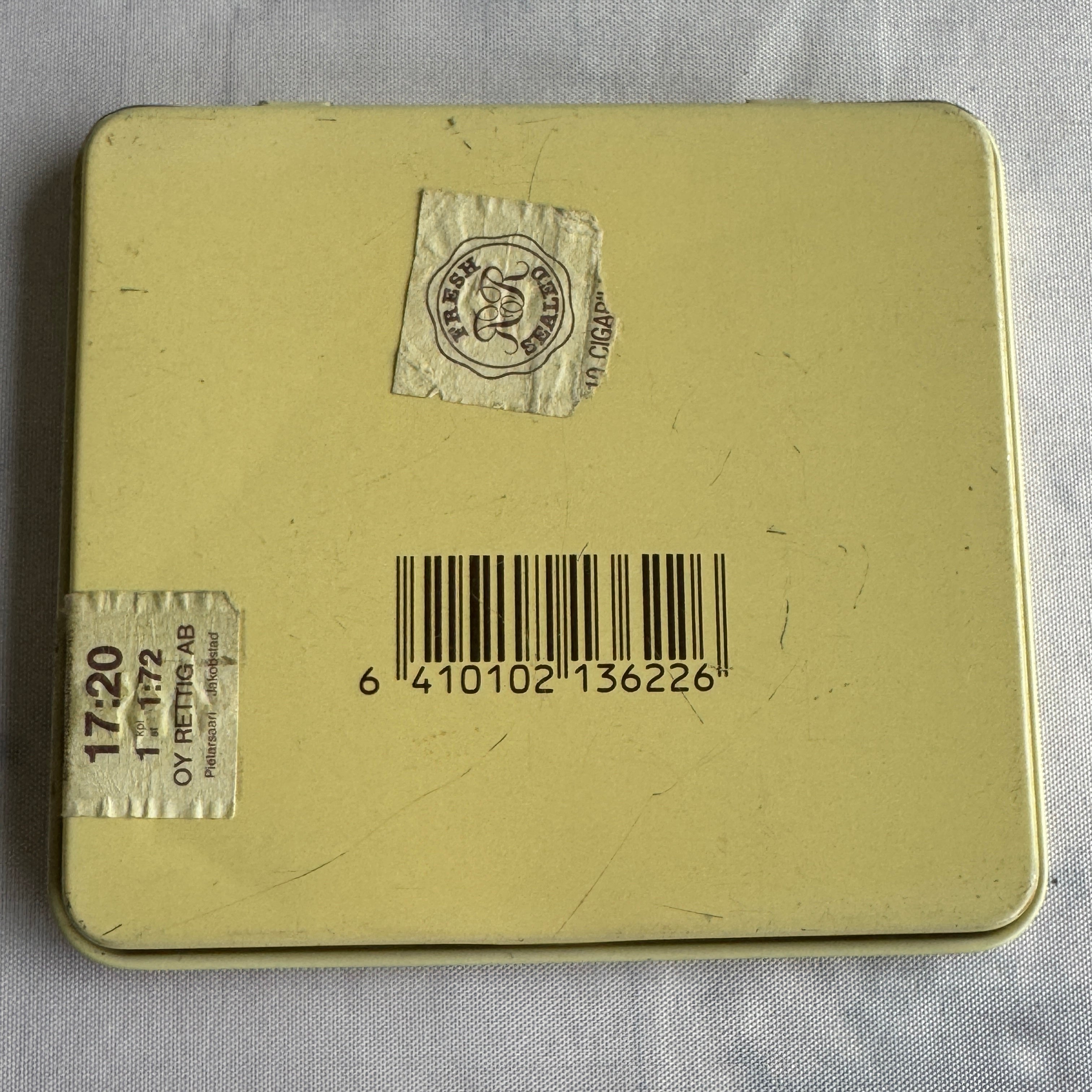 Vintage HOFNAR Lilliput Lite Cigarette Tin Box – Finland Oy Rettig