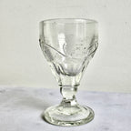 Vintage Estonian Tarbeklaas Seto Shot Glass – Soviet Era Pressed Glass Goblet