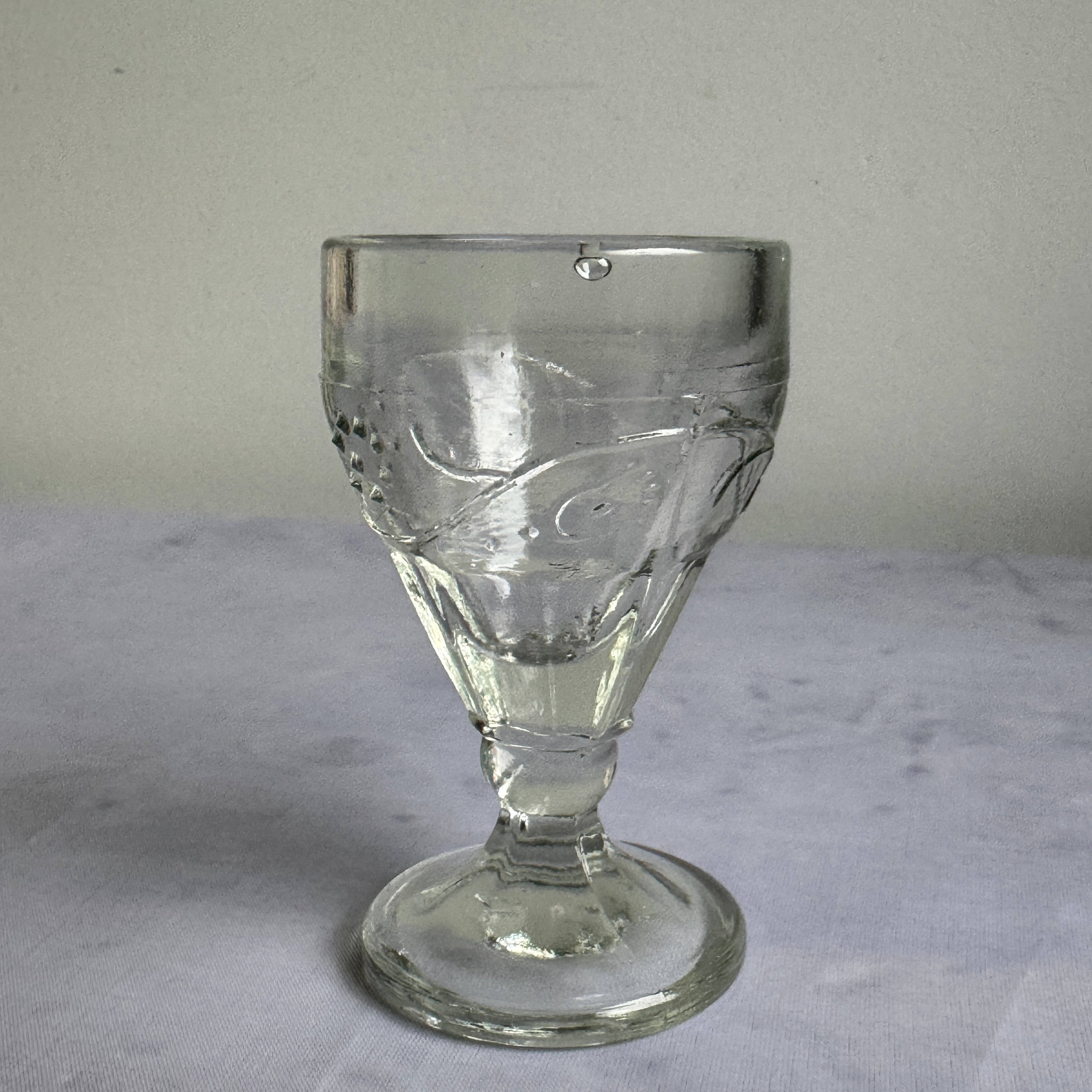 Vintage Estonian Tarbeklaas Seto Shot Glass – Soviet Era Pressed Glass Goblet