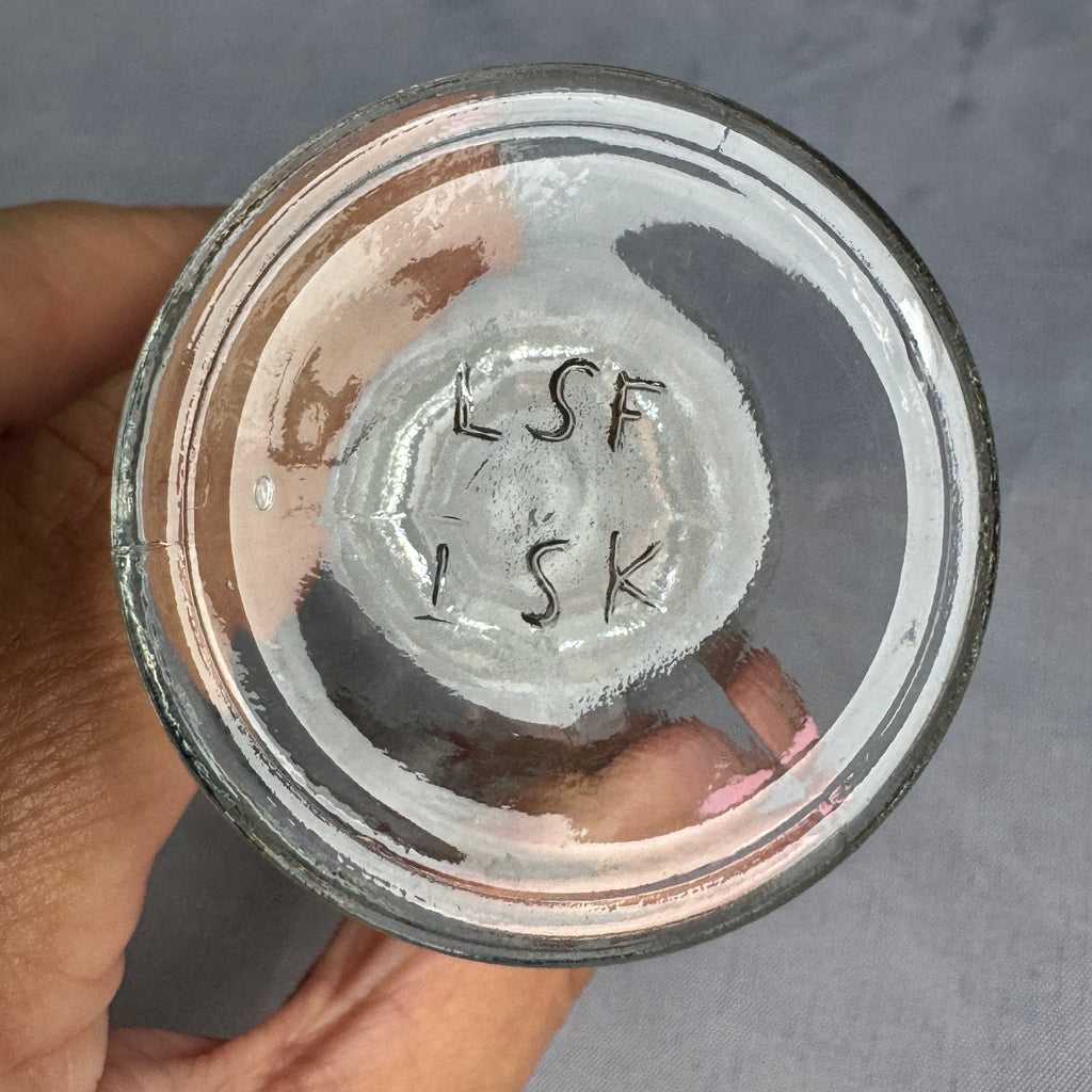 Vintage Estonian Tarbeklaas Seto Shot Glass – Soviet Era Pressed Glass Goblet