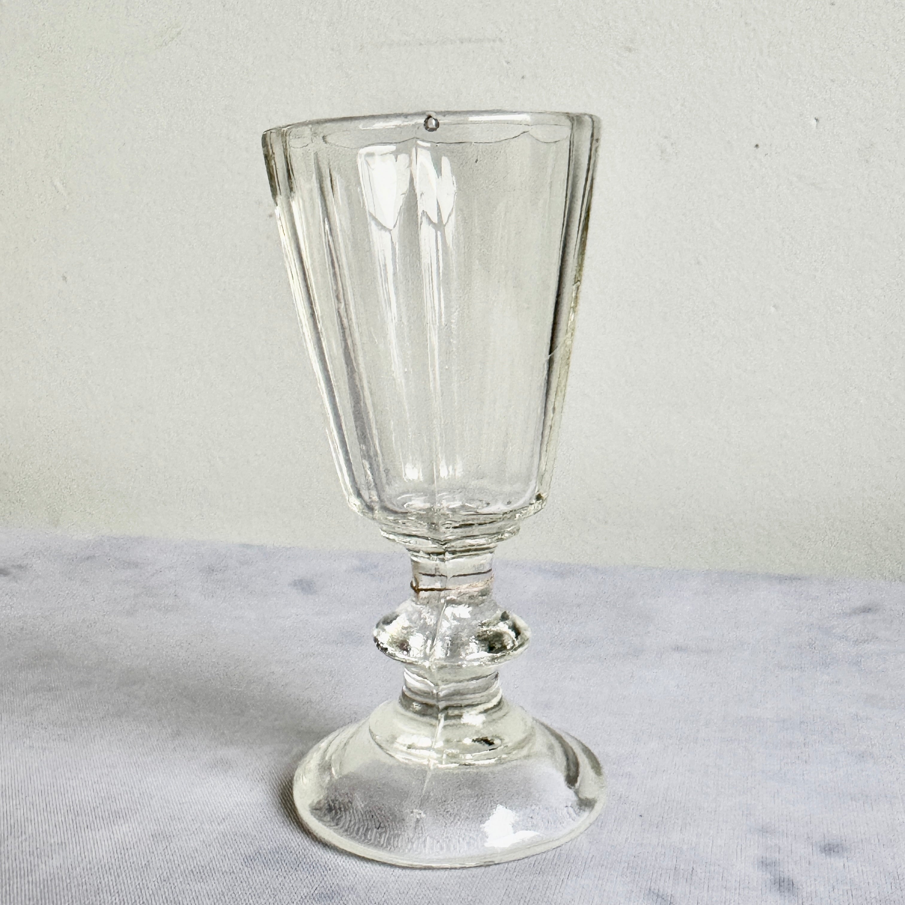 Antique Faceted Vodka Shot Glass c.1900–1930