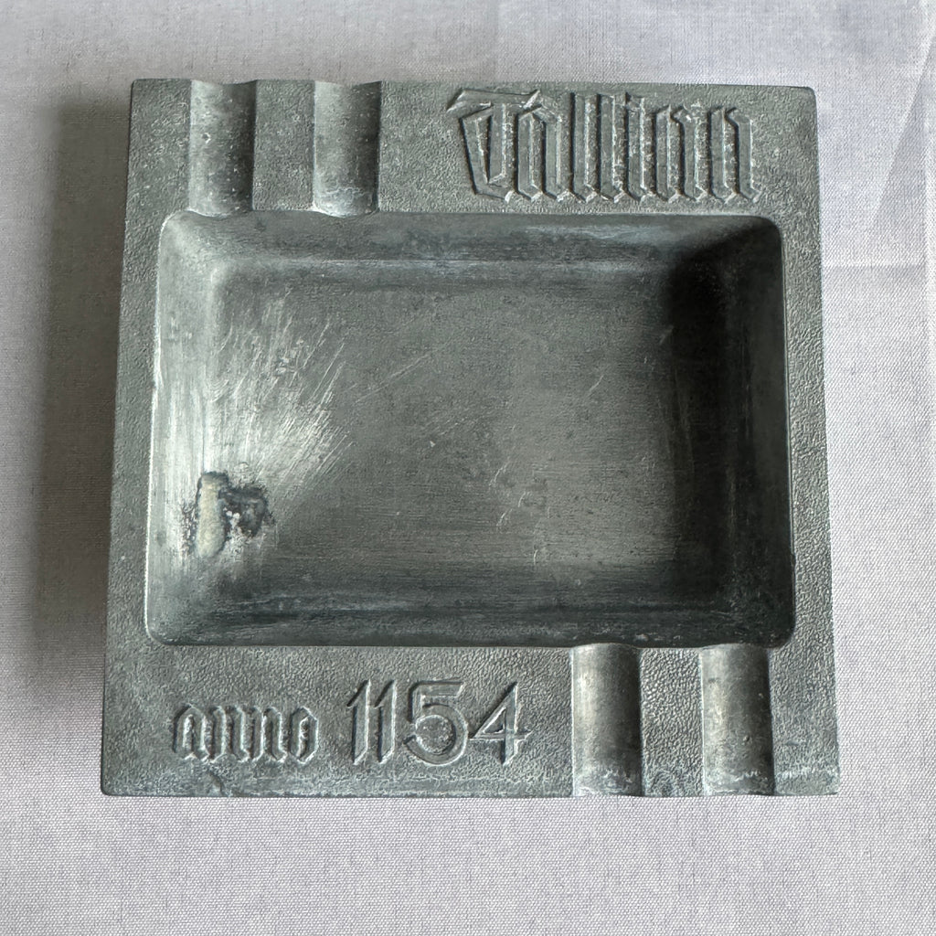 VASAR Tallinn Anno 1154 Cast Metal Ashtray – Estonia