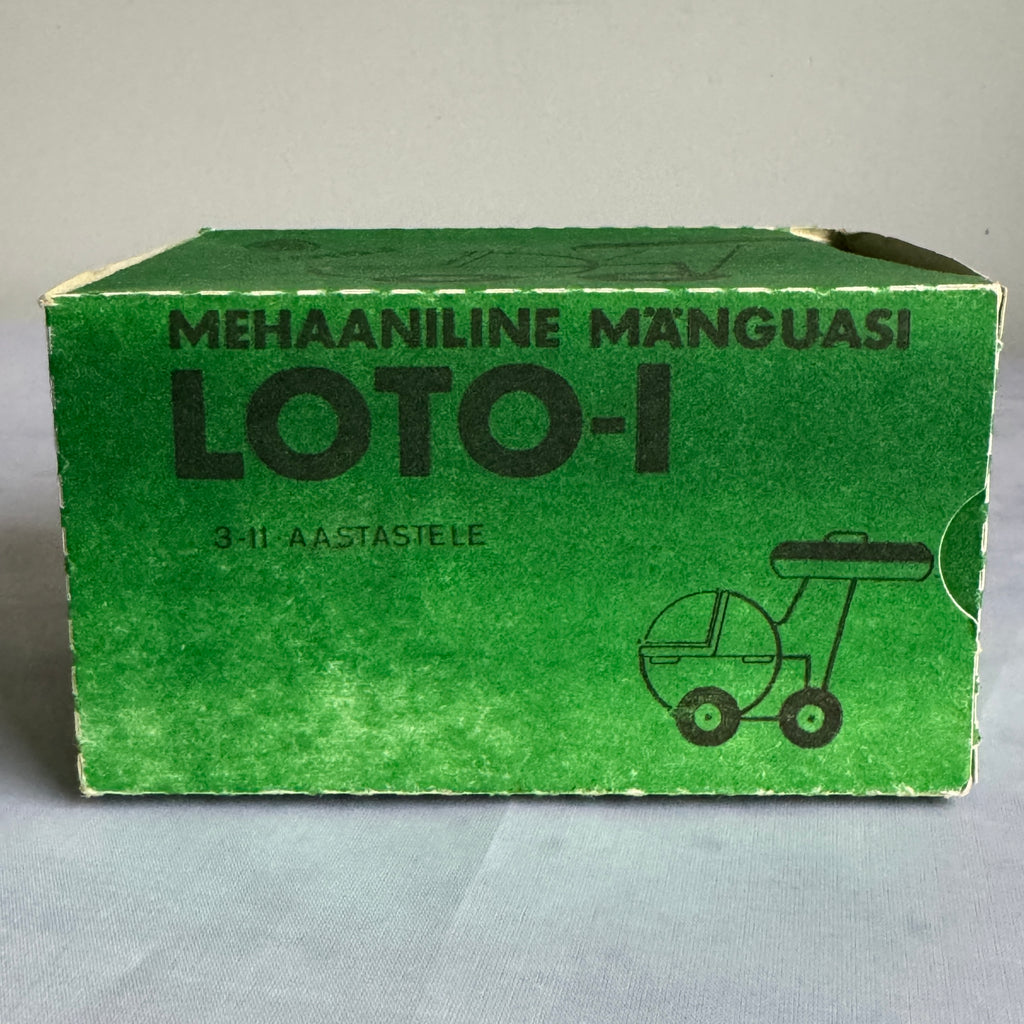 NORMA LOTO-I Mechanical Toy Game – Made in USSR, Estonia with Original Box