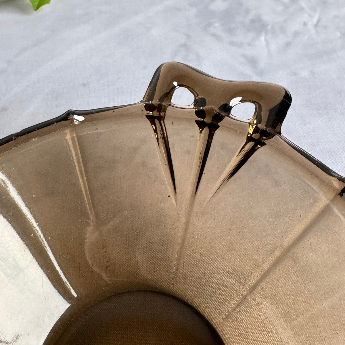 Riihimäen Lasi Art Deco Bowl, 1930s Finnish Glass