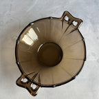 Riihimäen Lasi Art Deco Bowl, 1930s Finnish Glass