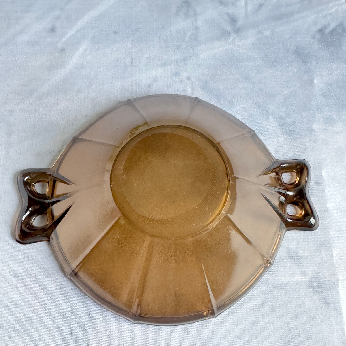 Riihimäen Lasi Art Deco Bowl, 1930s Finnish Glass