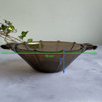 Riihimäen Lasi Art Deco Bowl, 1930s Finnish Glass