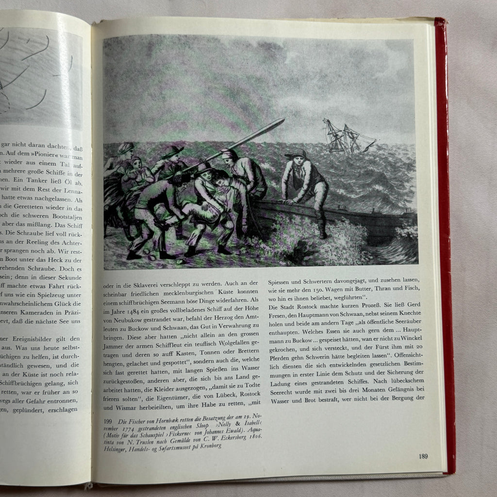 Werner Timm – Schiffe und ihre Schicksale, 1976 First Edition Maritime Art Book