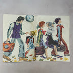 Vintage 1976 USSR Soviet Illustrated Book Peka Viktor Sidorov Football Art