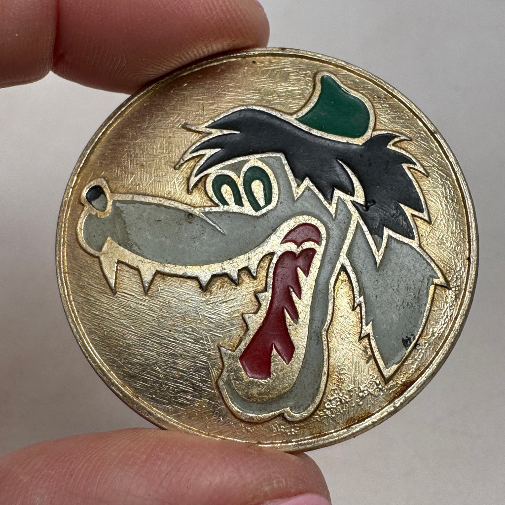 Nu Pogodi! Vintage Soviet Pins – Set of 5 USSR Cartoon Wolf Badges