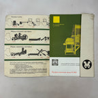 1968 DDR VEB Weimar-Werk Potato Machinery Catalog 15 Russian USSR Sheets