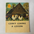 Corky Learns a Lesson – Zdeněk Miler Illustrated Vintage Children’s Book, 1966
