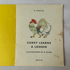 Corky Learns a Lesson – Zdeněk Miler Illustrated Vintage Children’s Book, 1966