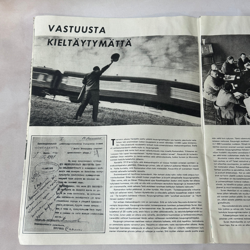 Neuvostoliitto Magazine No. 120, 1966 – Soviet Finnish-Language Magazine