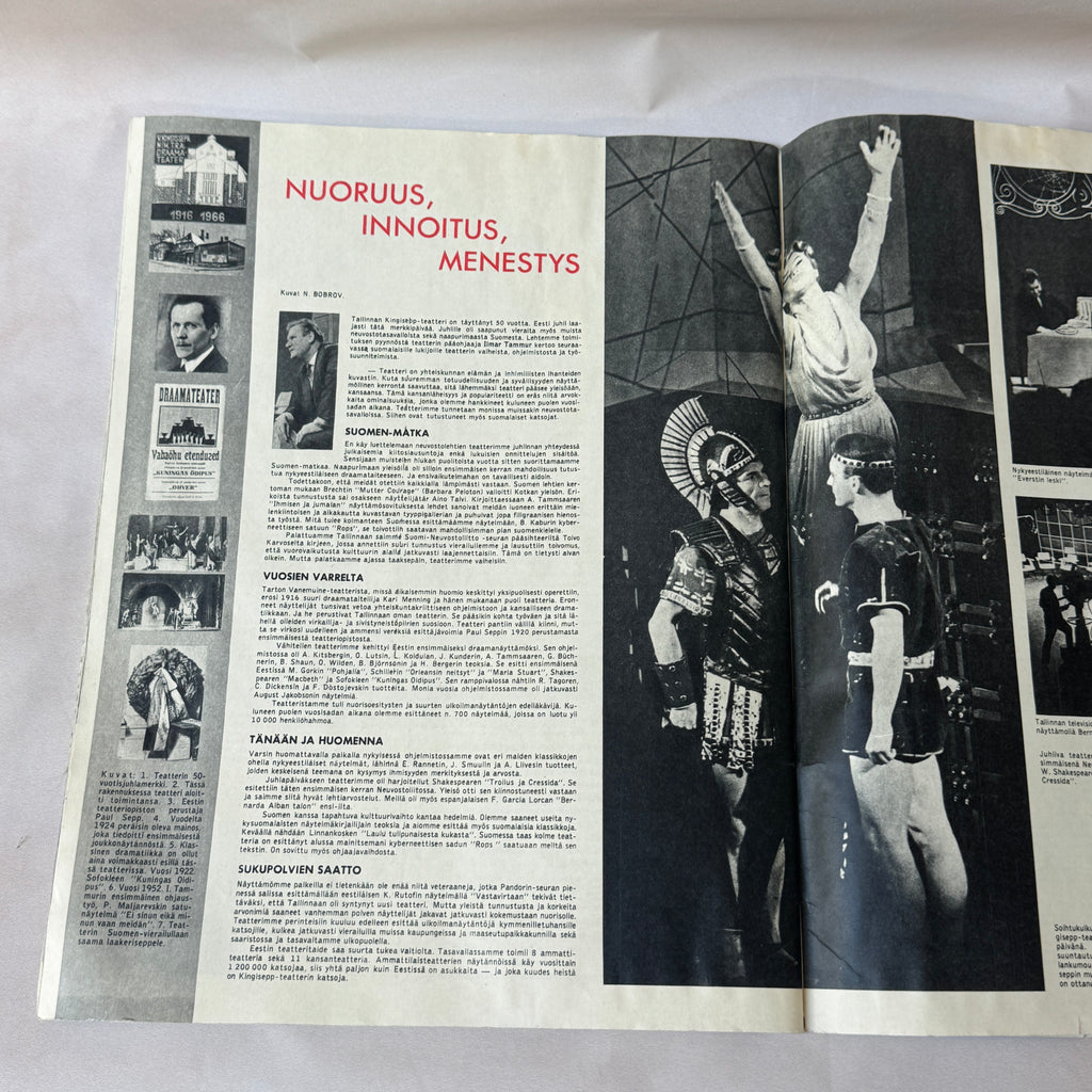Neuvostoliitto Magazine No. 120, 1966 – Soviet Finnish-Language Magazine