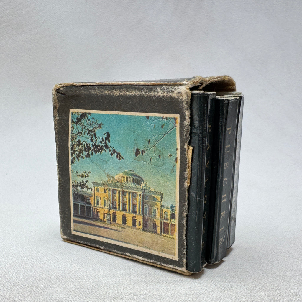 1976 Soviet Miniature Photo Book Set – Leningrad, USSR