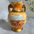 Italian Pompeii & Vesuvio Amphora Vase – Souvenir Pottery