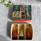 Tallinn 1980 Olympic Estonian Girl Souvenir Set – Vintage Flora USSR