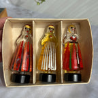 Tallinn 1980 Olympic Estonian Girl Souvenir Set – Vintage Flora USSR